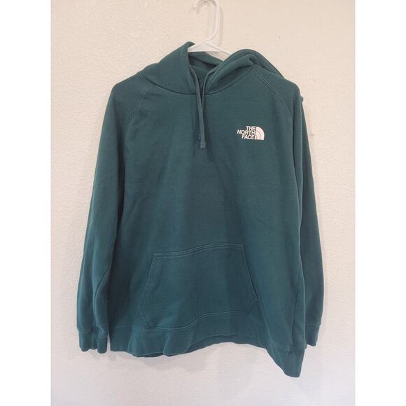 The North Face Green‎ Women's Hoodie Pullover Sweatshirt XL #4 - Picture 1 of 4